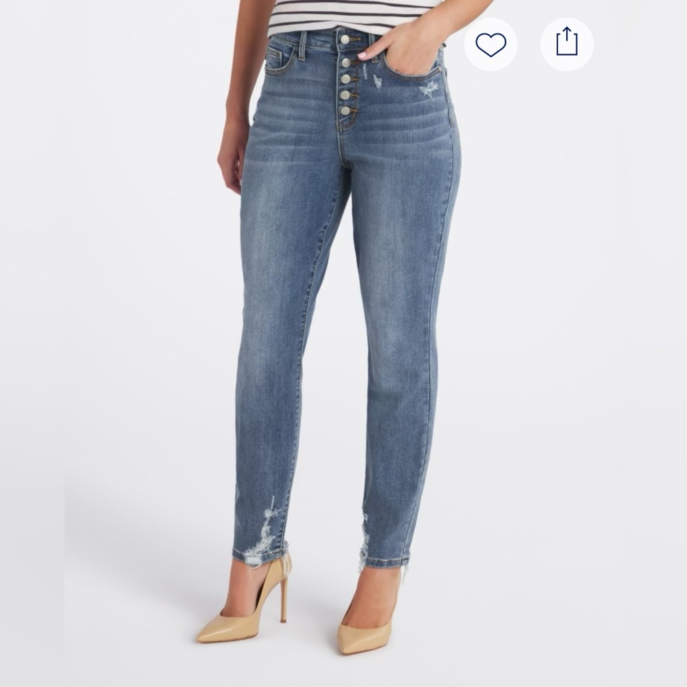 Judy Blue High Rise Button-Fly Jeans